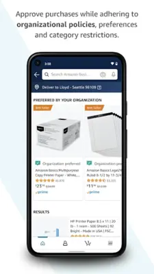 Amazon Business android App screenshot 0